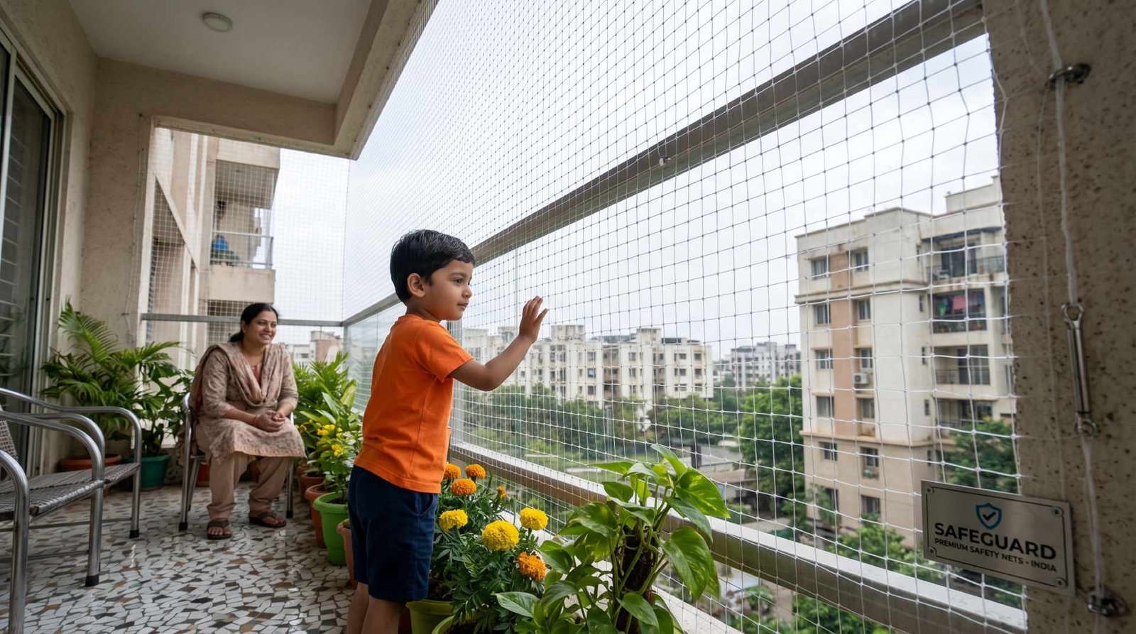 Kids Net For Balcony